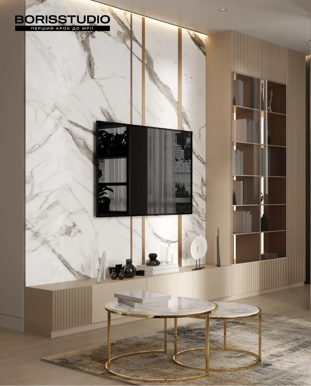 Меблі під замовлення у вітальню