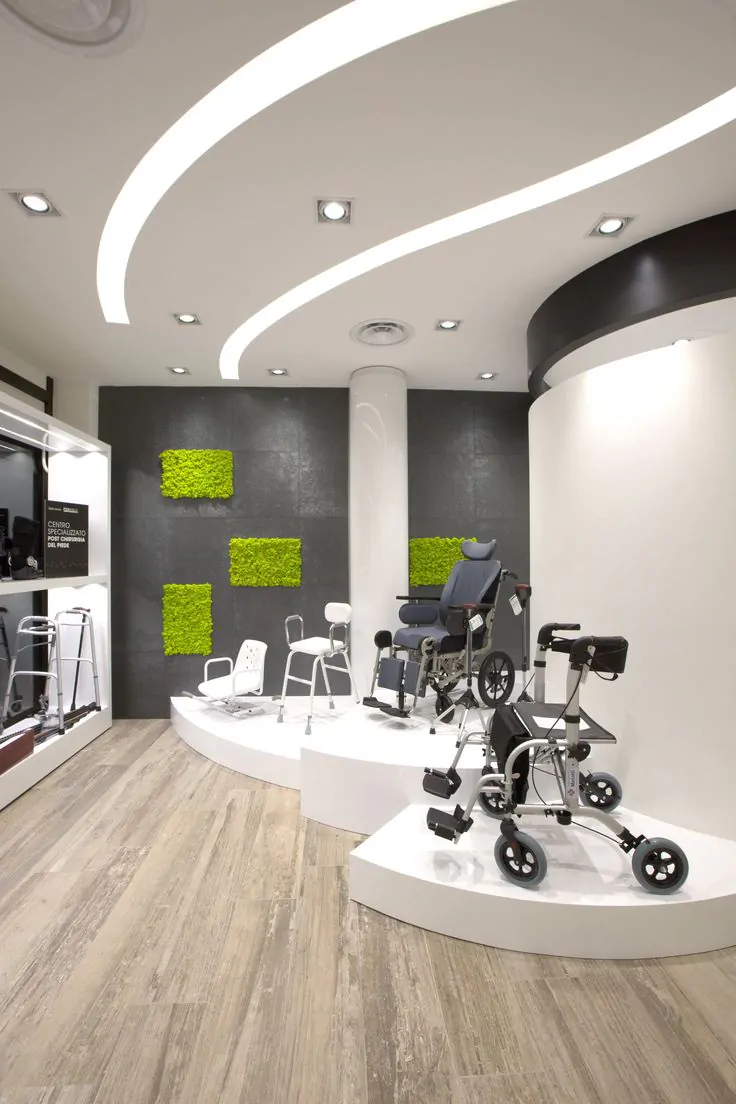 Дизайн інтер’єру магазину медтехніки №2