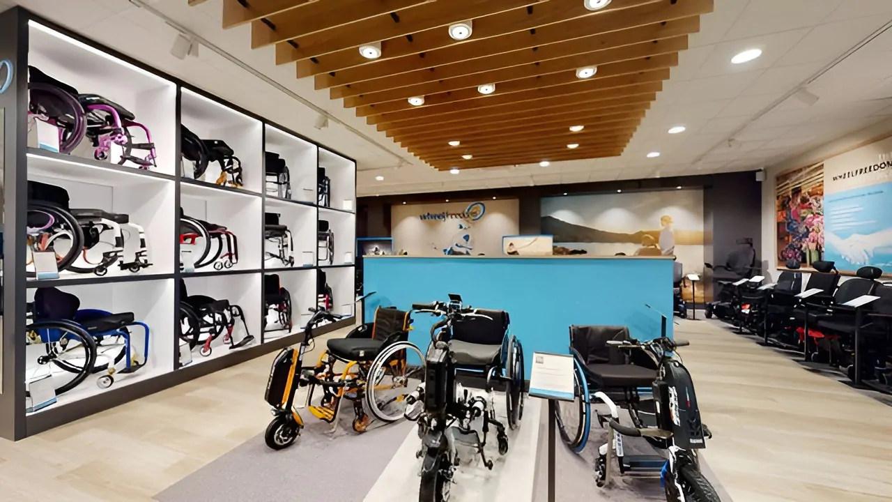 Дизайн інтер’єру магазину медтоварів №6