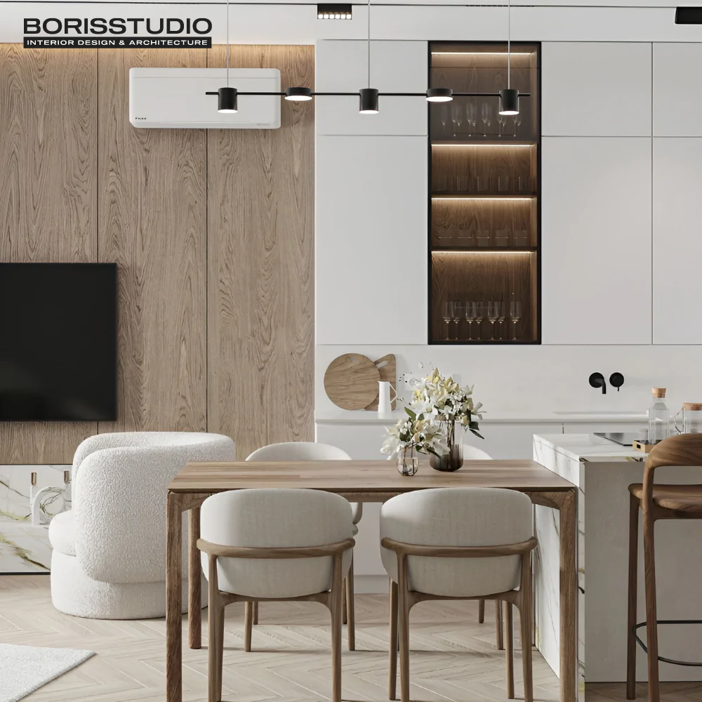 Дизайн-проєкт кухні в стилі мінімалізм