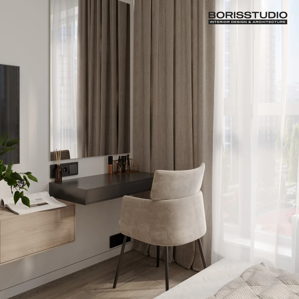 Мебель для спальни в стиле минимализм