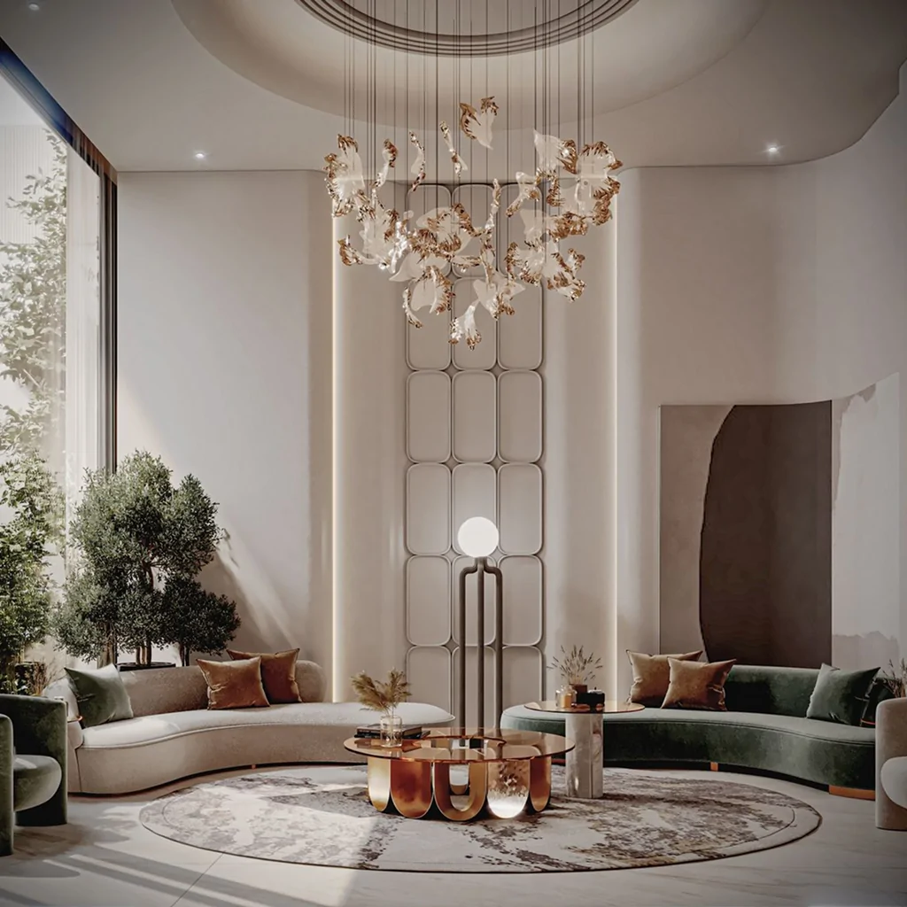 Дизайн вітальні в стилі модерн