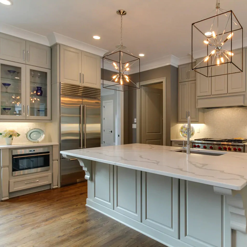 Дизайн інтер'єру кухні в стилі модерн