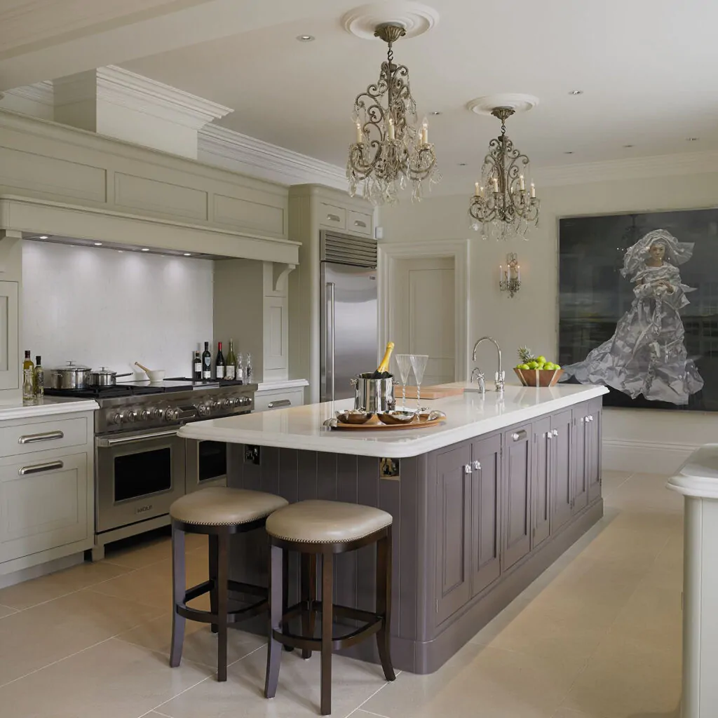 Дизайн-проект кухні у стилі неокласика