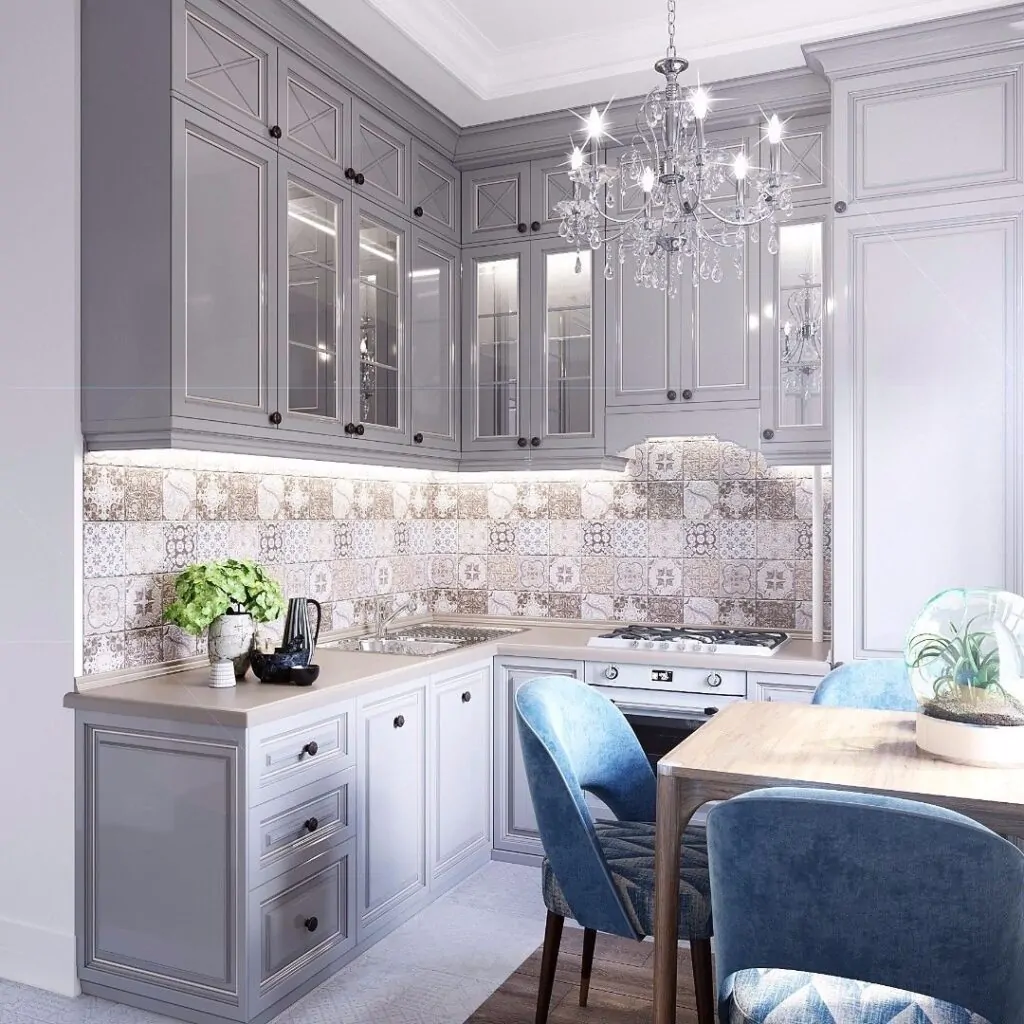 Дизайн кухні в стилі неокласики