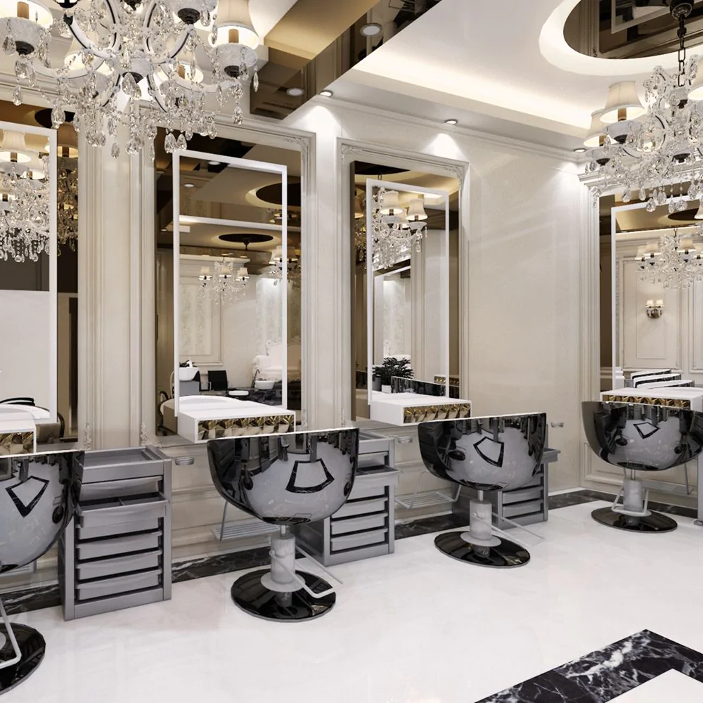 Дизайн интерьера салона красоты в стиле неоклассика №2