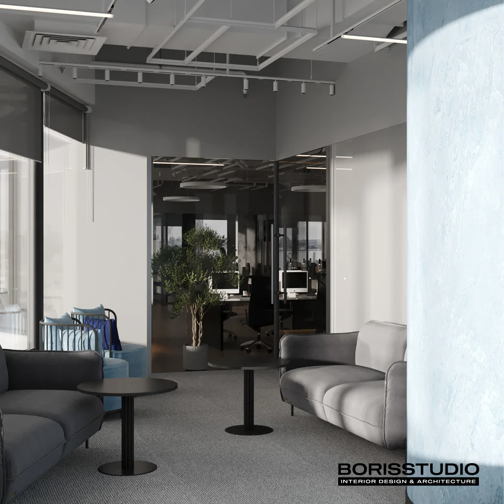 Дизайн-проект офісу в БЦ "Gulliver", фото №3