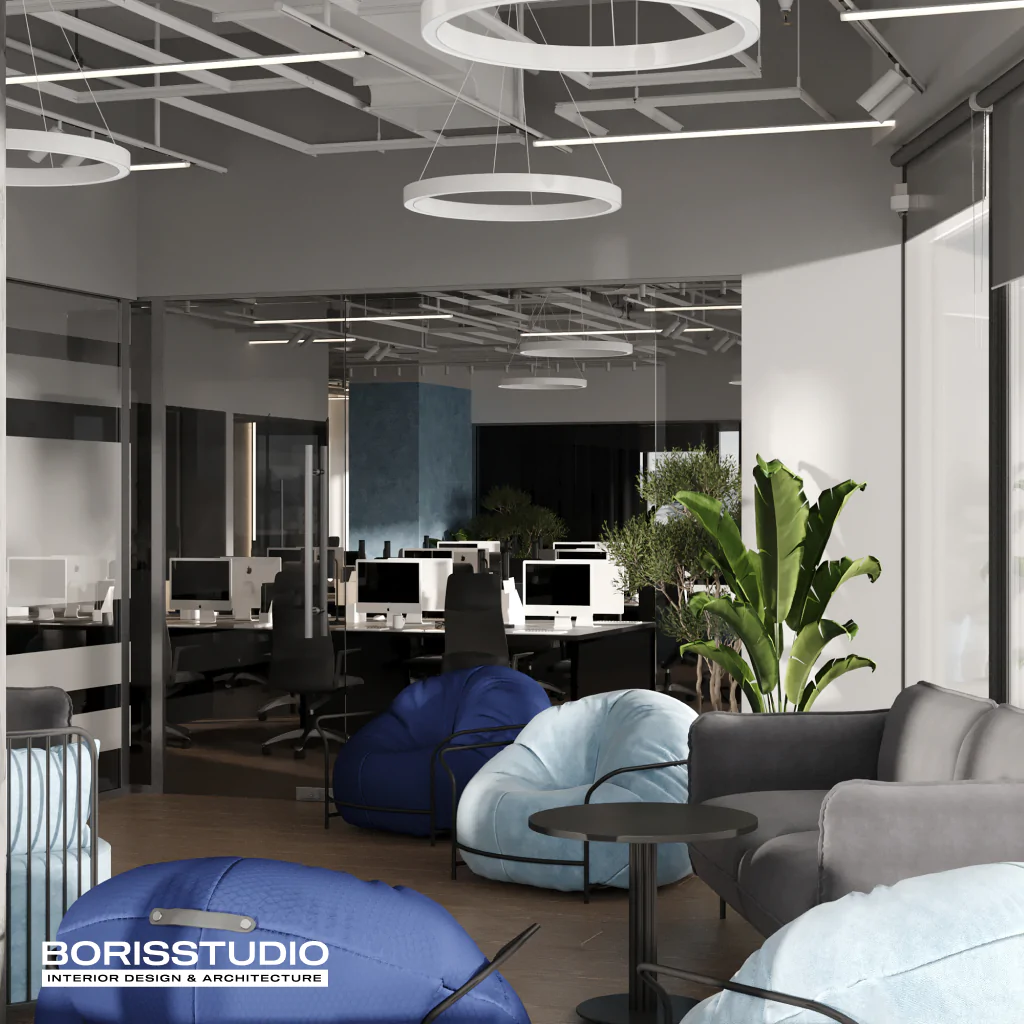 Дизайн-проект офісу в БЦ "Gulliver", фото №6