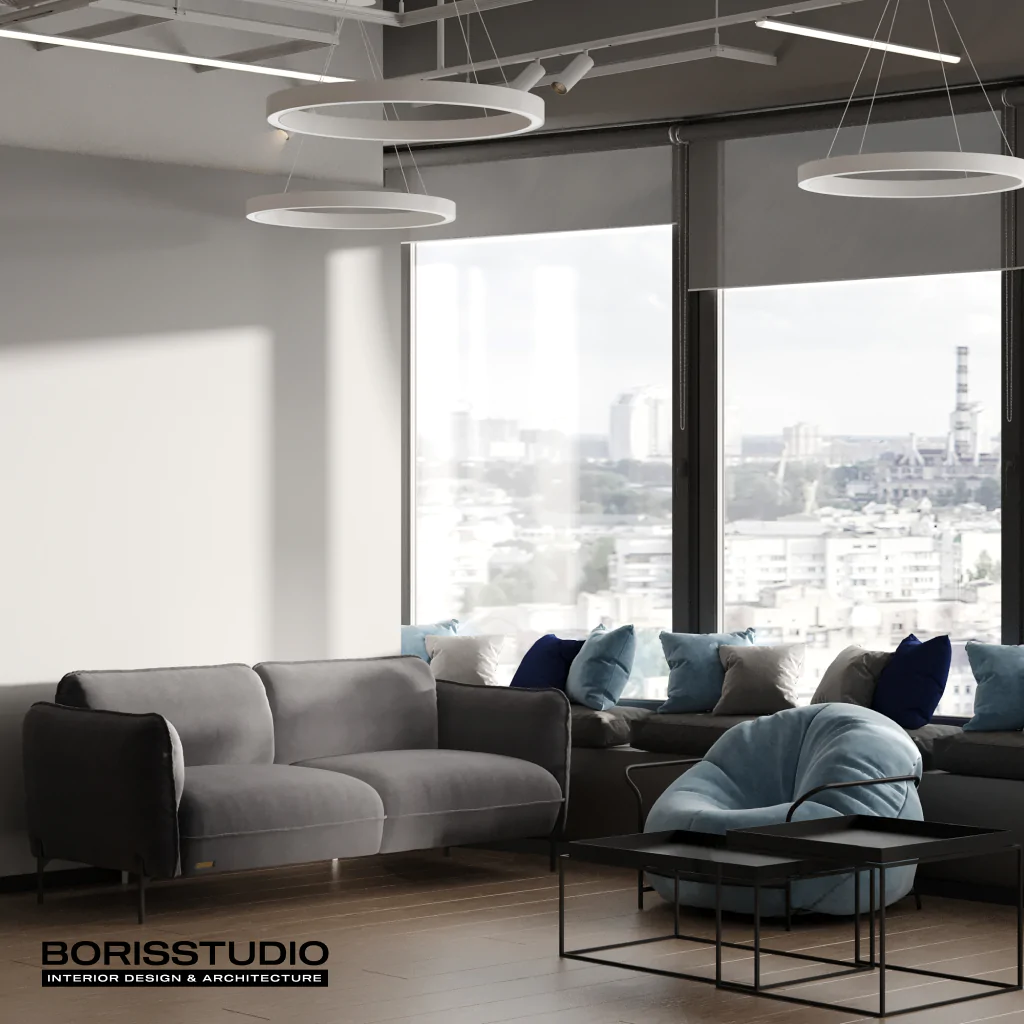 Дизайн-проект офісу в БЦ "Gulliver", фото №7