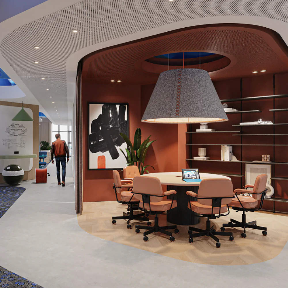 Освітлення для офісу формату Open Space