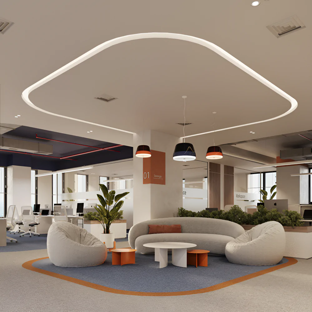 Освітлення у дизайні офісу формату Open Space