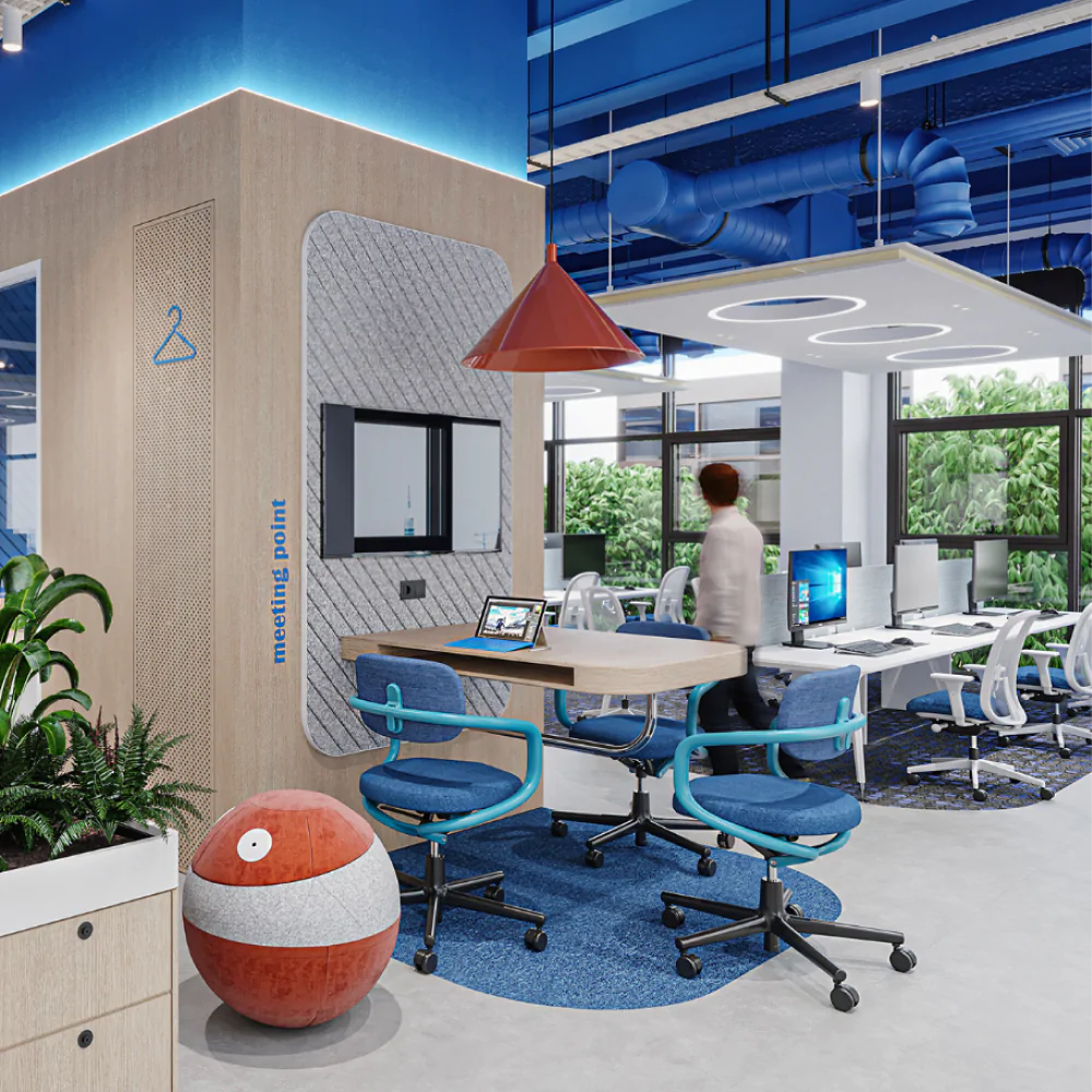 Освітлення у дизайні інтер'єру офісу Open Space