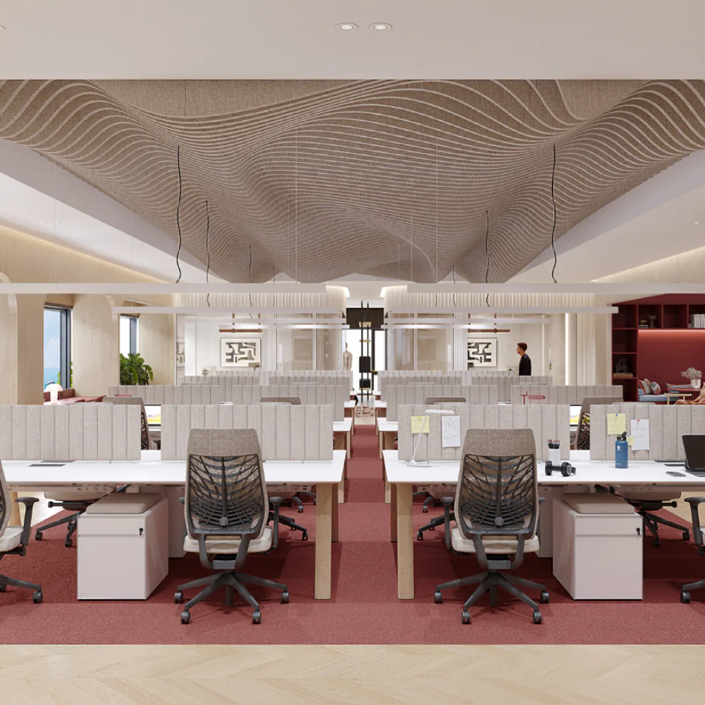 Сучасний стиль у дизайні офісу формату Open Space