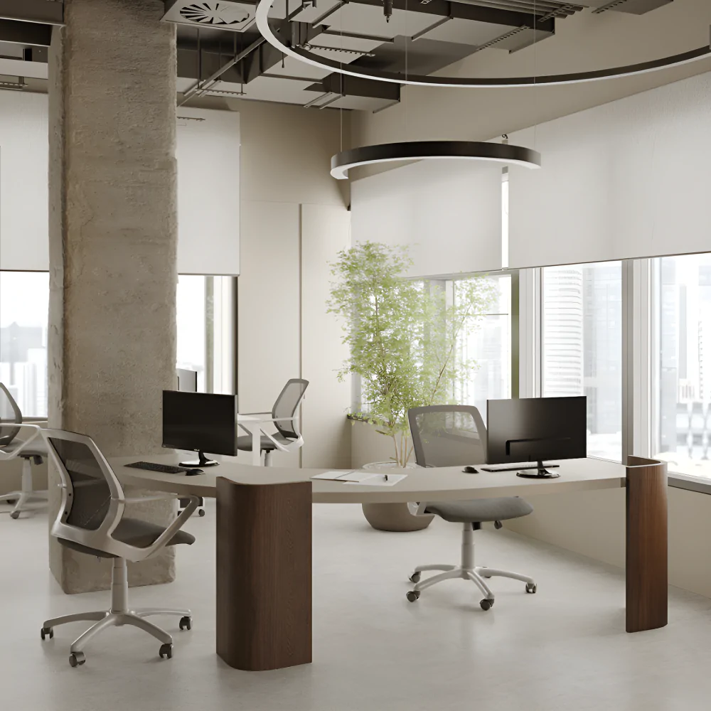 Дизайн офісу Open Space у сучасному стилі