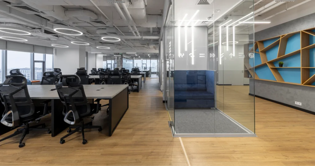 Дизайн та ремонт офісу в БЦ “Gulliver”
