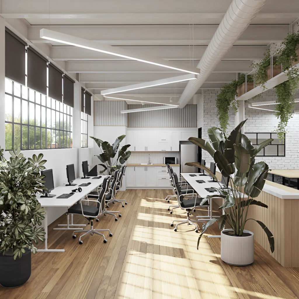 Дизайн інтер'єру офісу у скандинавському стилі