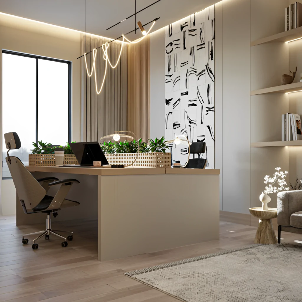 Освітлення для офісу у скандинавському стилі