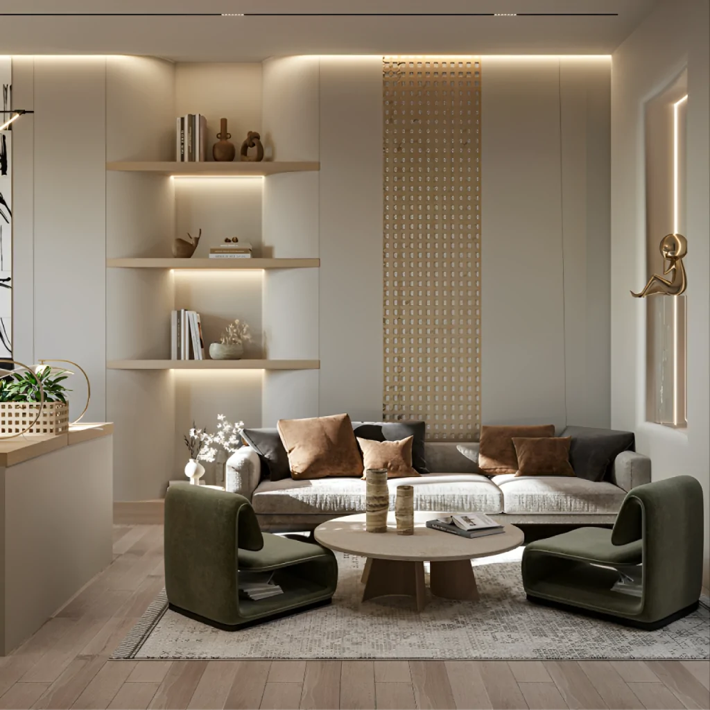 Освітлення в дизайні офісу у скандинавському стилі