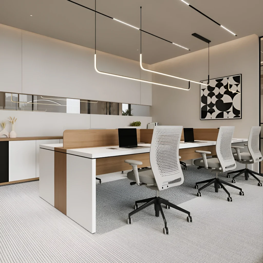 Дизайн інтер'єру офісу в стилі мінімалізм