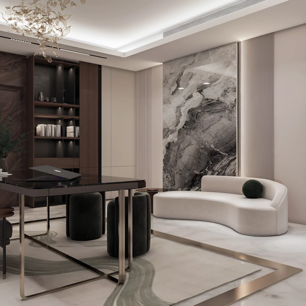 Интерьер офиса в стиле модерн