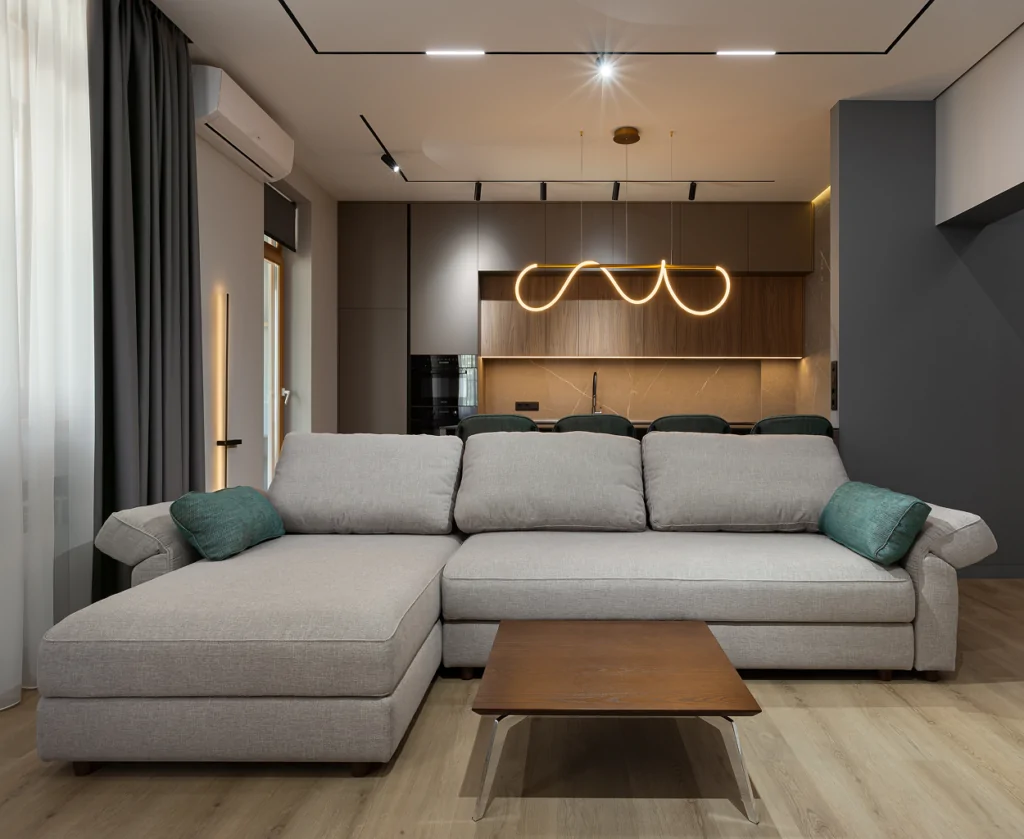 Дизайн інтер’єру та ремонт квартири на вул. Ольгінська