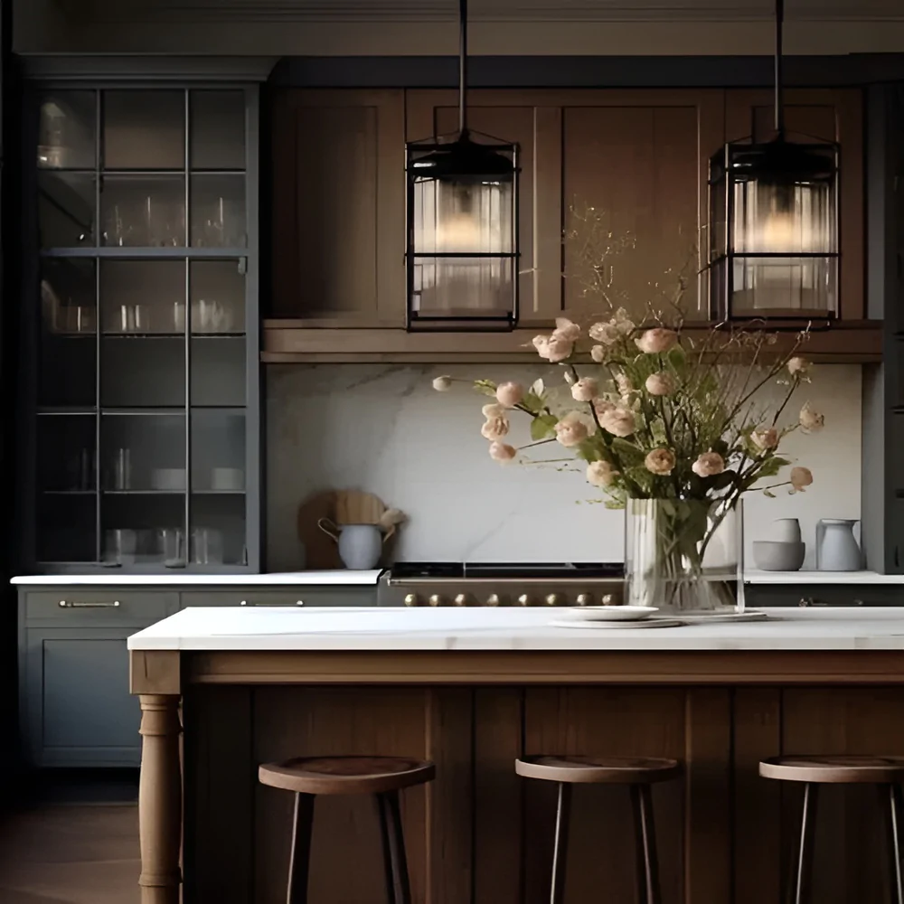 особливості кухні в кольорі венге