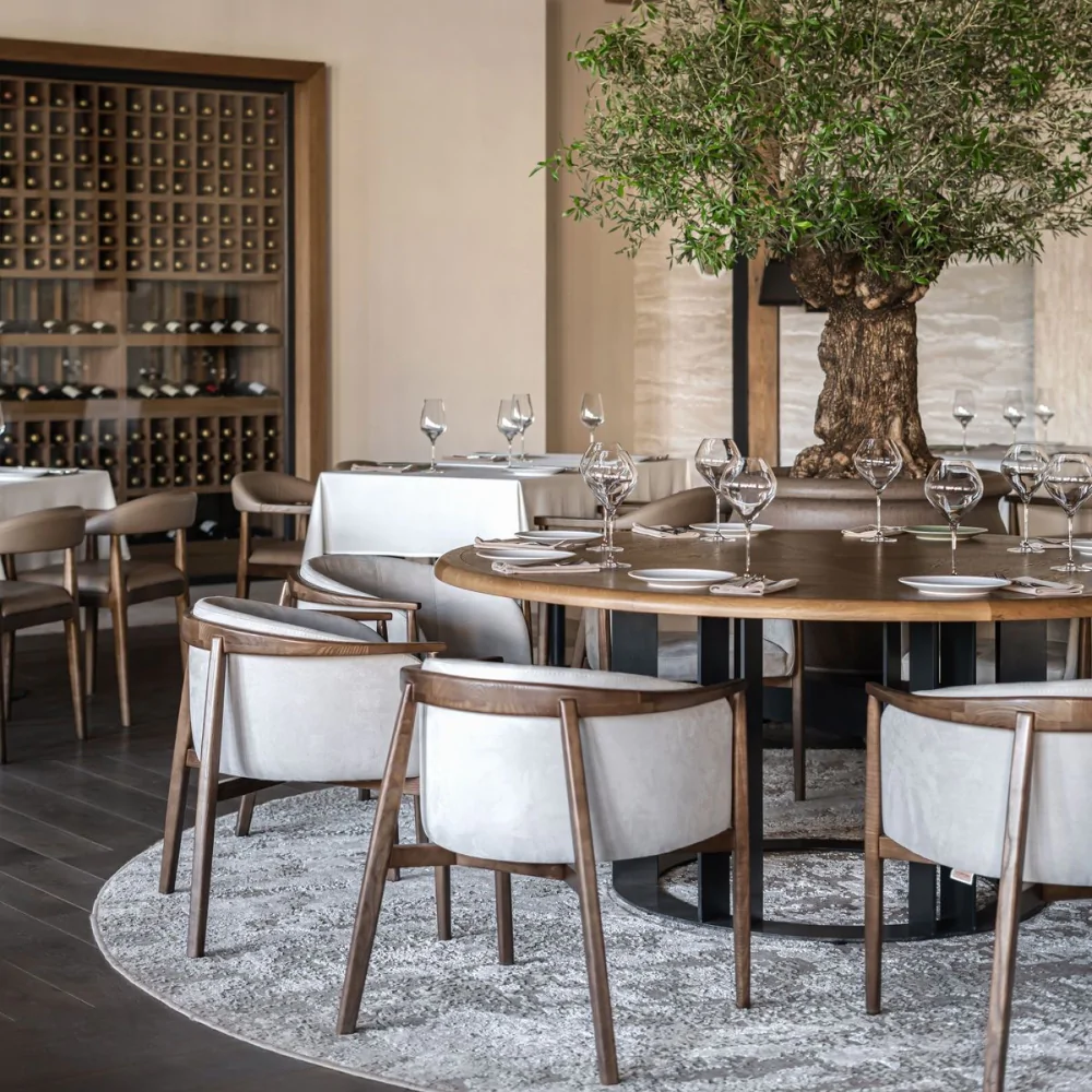 Дизайн інтер'єру ресторану в італійському стилі №5