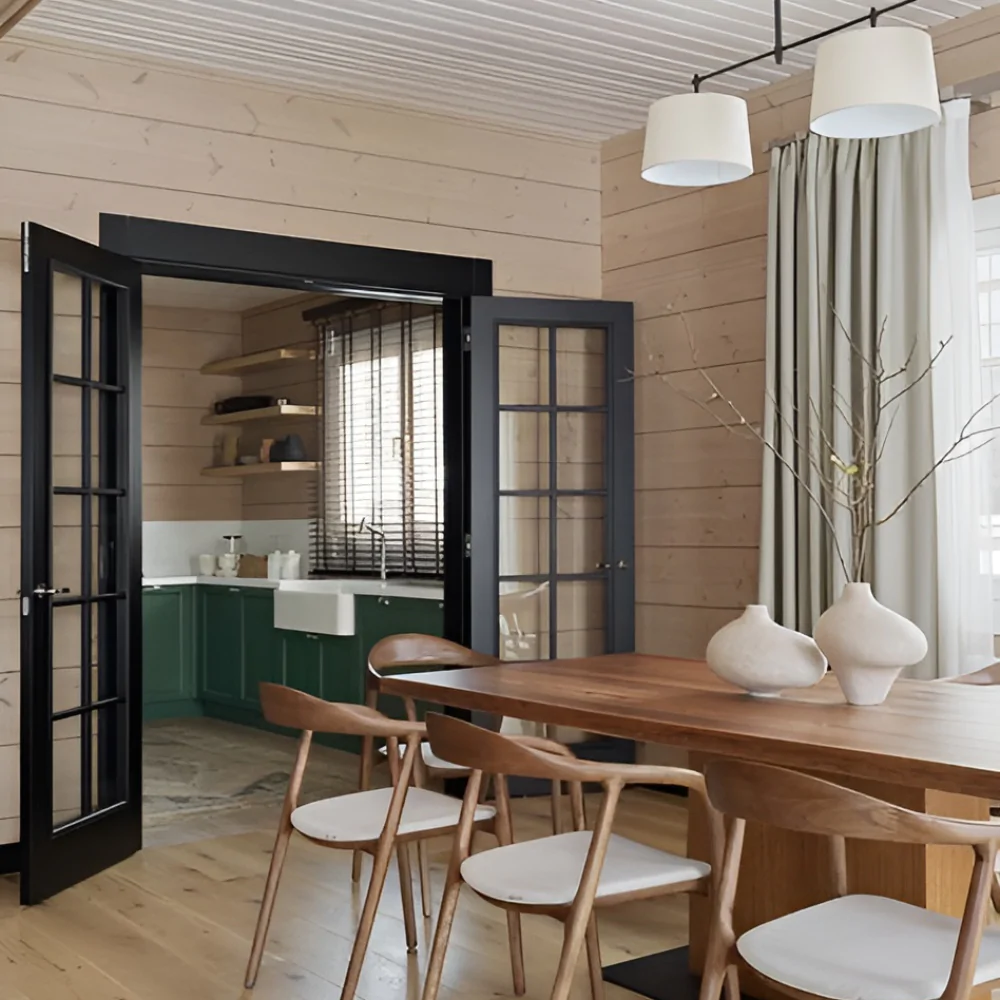 Дерев'яний інтер'єр будинку