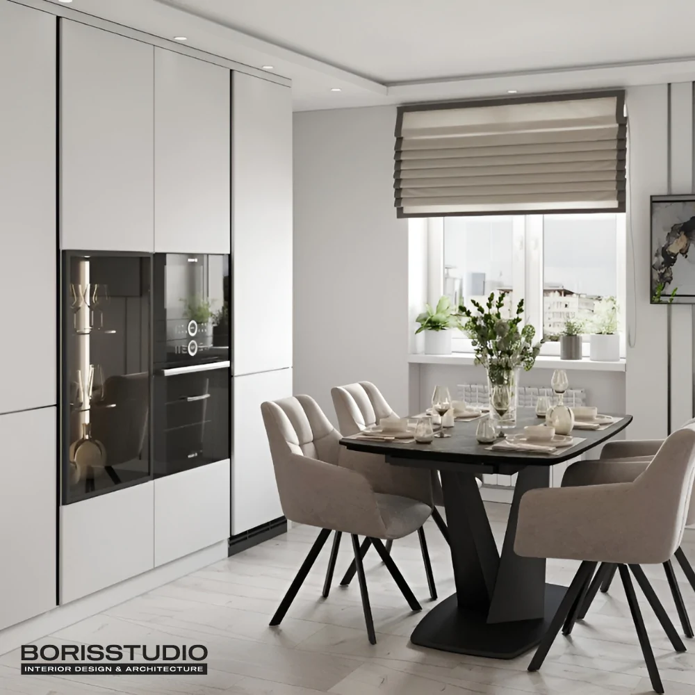 Дизайн-проєкт дворядної кухні