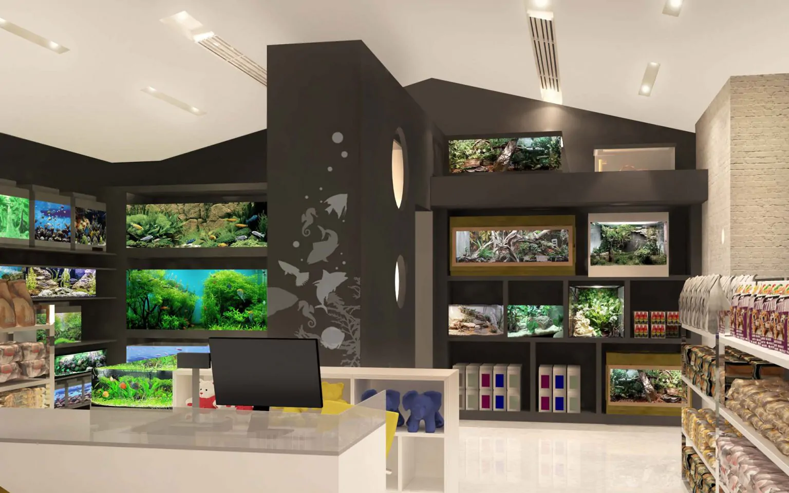 Дизайн-проєкт зоомагазину №4