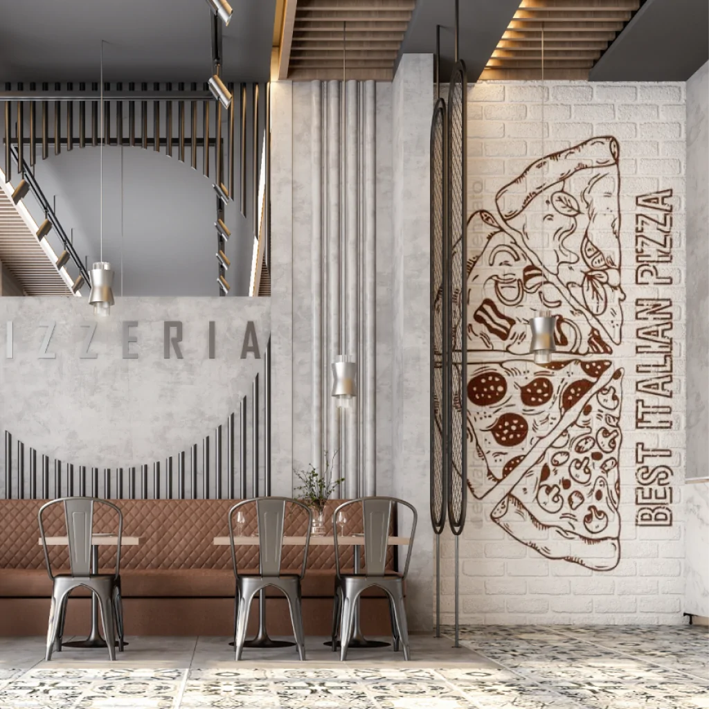 Дизайн-проект піцерії у стилі лофт
