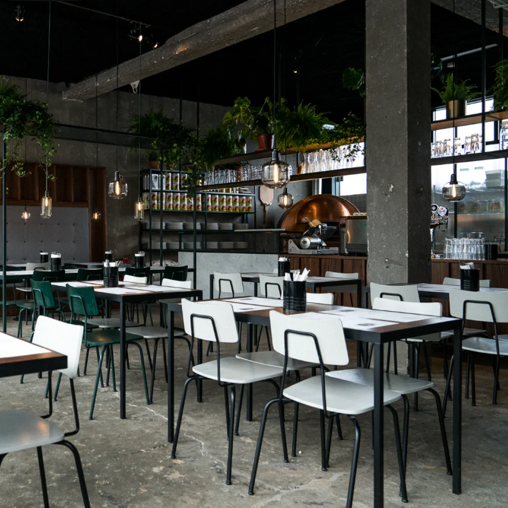 Піцерія в дизайні інтер'єру лофт