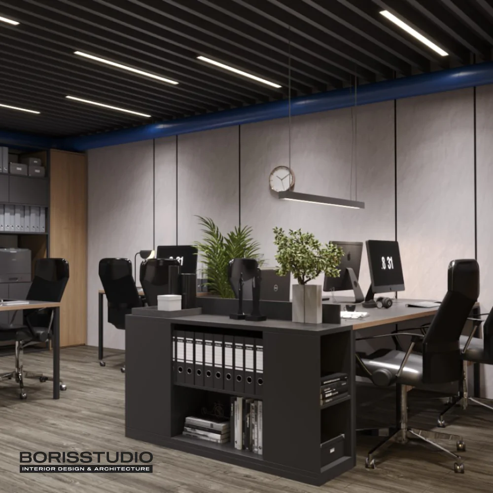 Дизайн интерьера и планировка офиса, фото №1