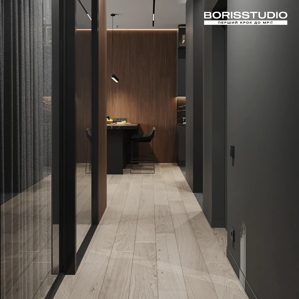 Напольное покрытие в стиле лофт