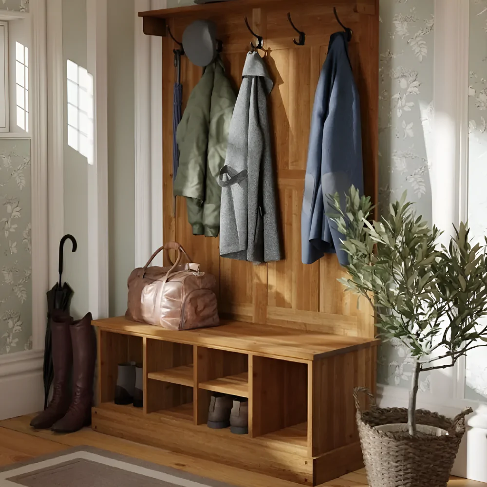 Дизайн передпокою для квартири у стилі кантрі