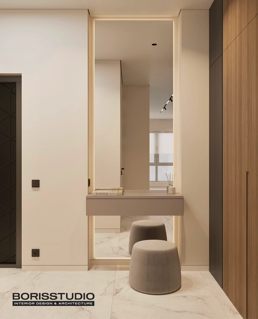 Передпокій у світлих тонах під замовлення