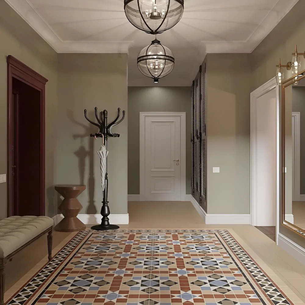 Дизайн інтер'єру передпокою в англійському стилі