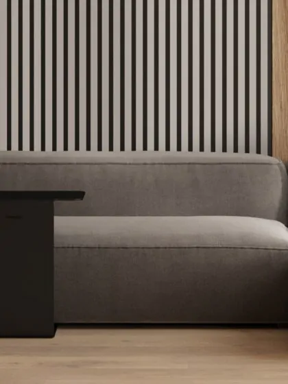 Рейки в інтер’єрі квартири