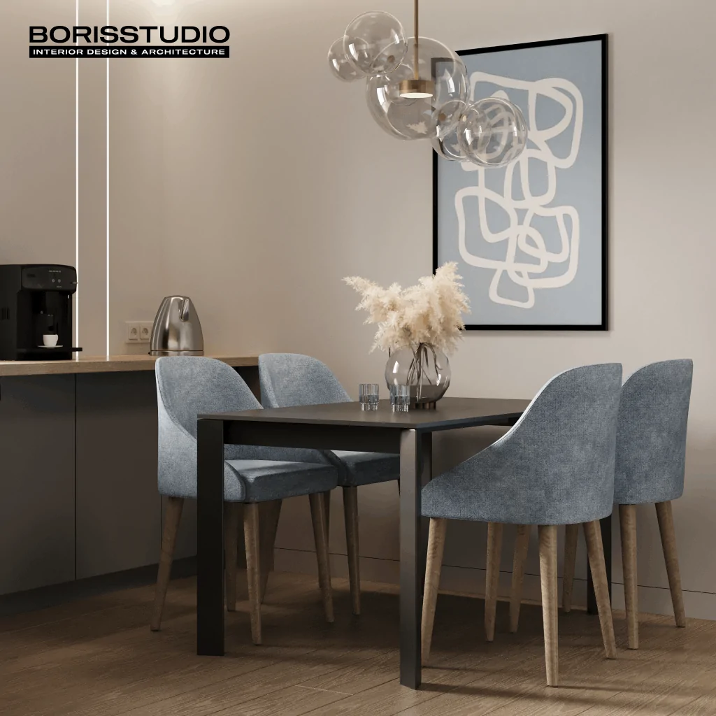 Капітальний ремонт кухні у стилі мінімалізм