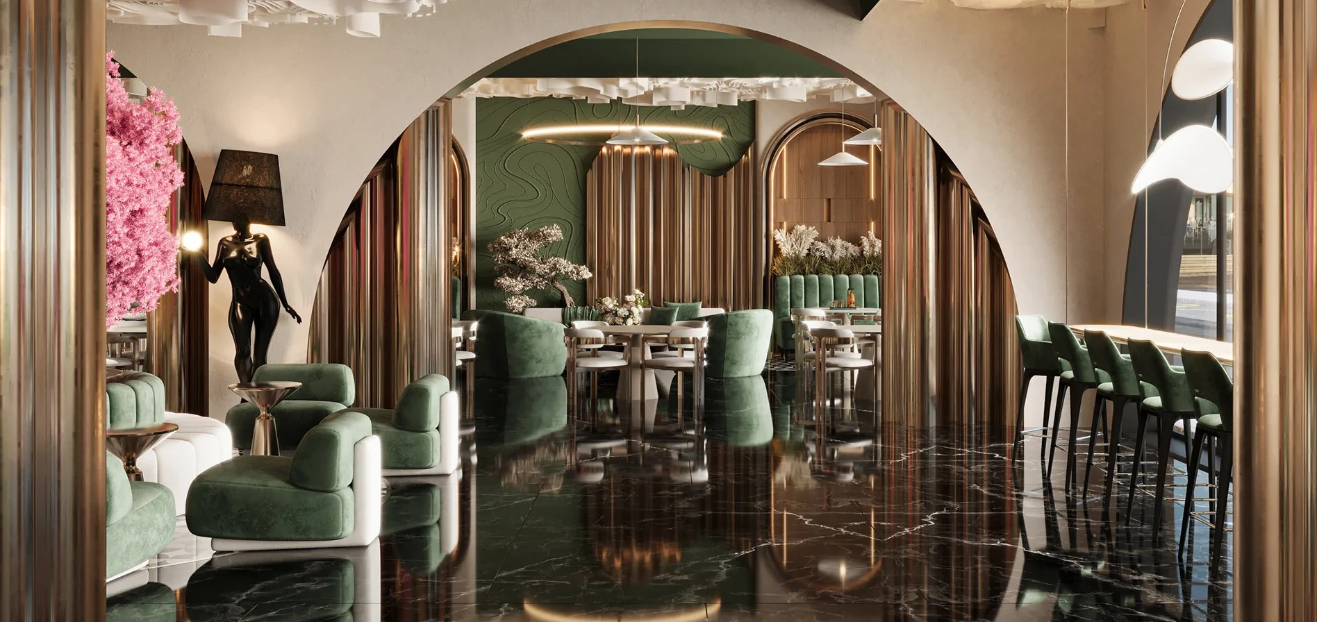 Особливості інтер’єру кафе та ресторанів у стилі модерн