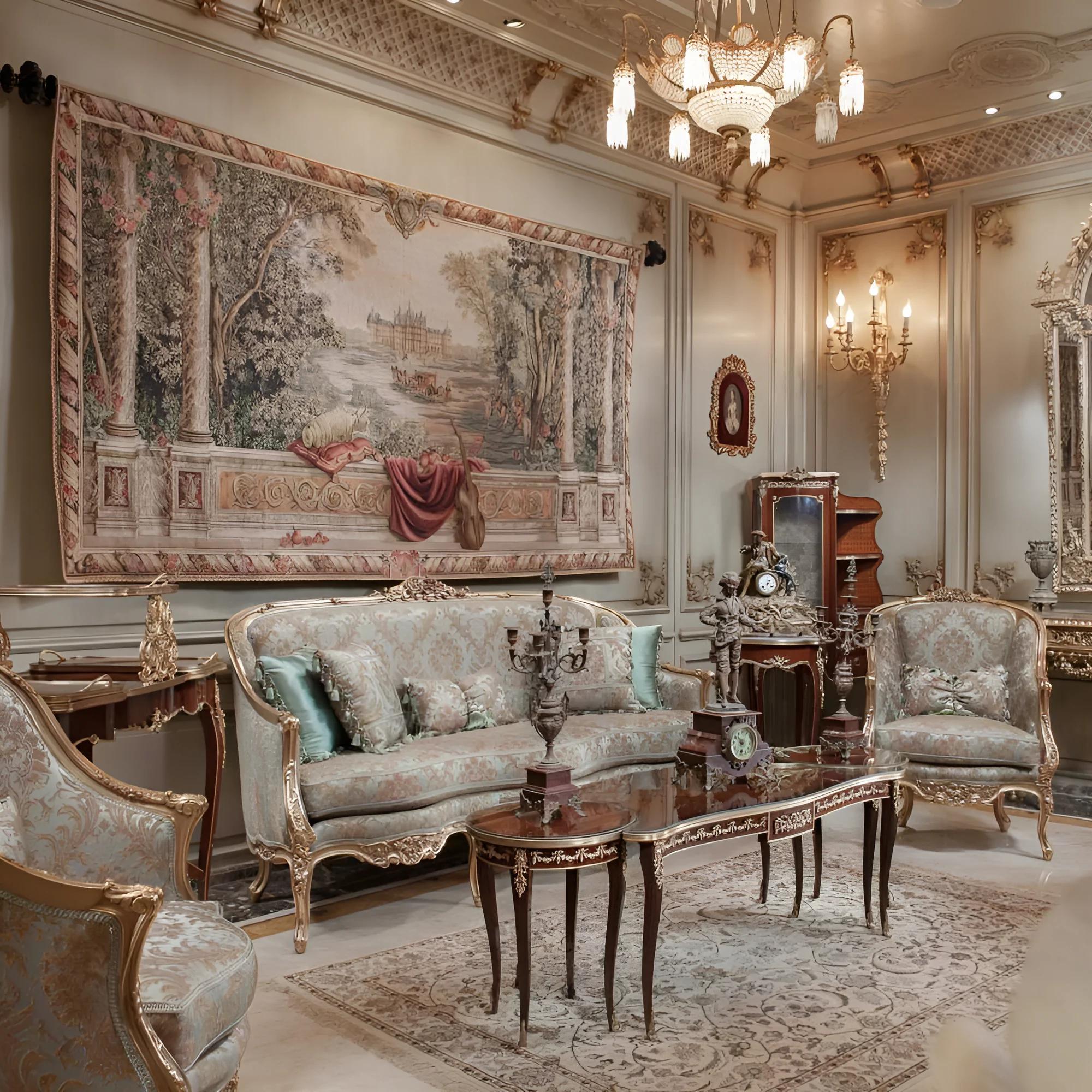 Оформлення квартири в стилі рококо: вишуканість і розкіш