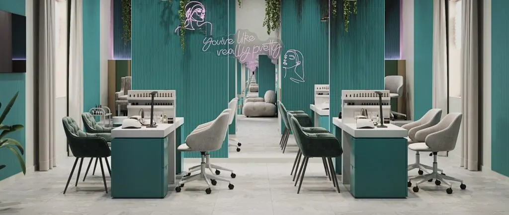Дизайн-проєкт інтер’єру салону краси по вул. Протасів Яр