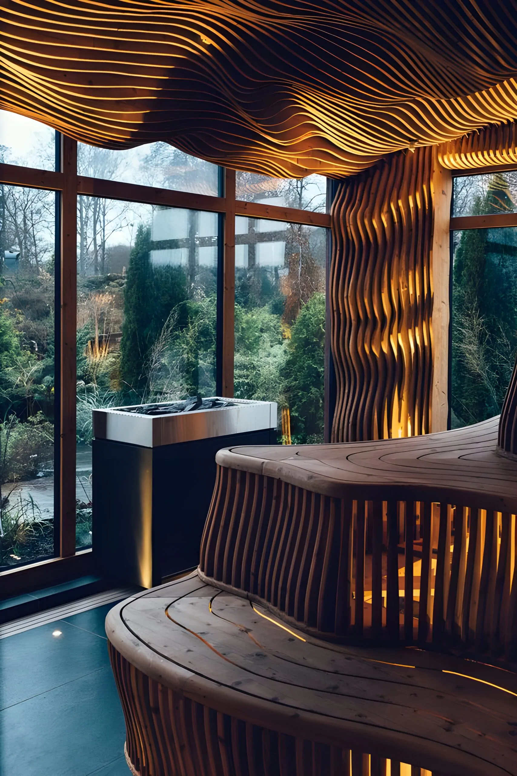 Дизайн-проєкт для інтер’єру сауни №6