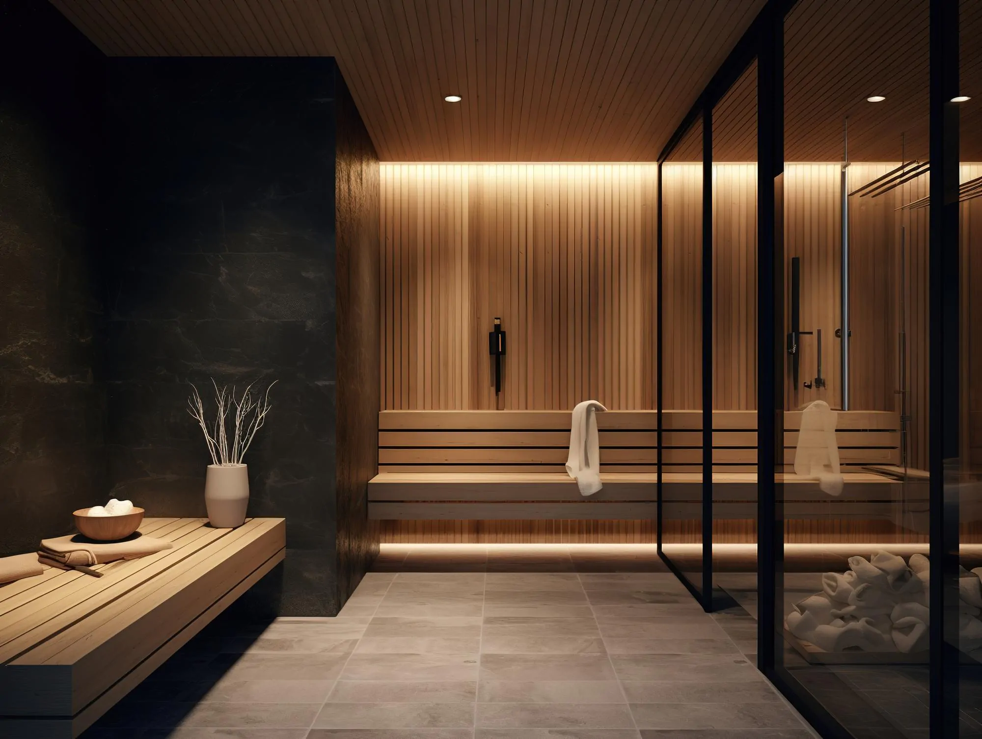 Дизайн-проєкт інтер’єру сауни №2