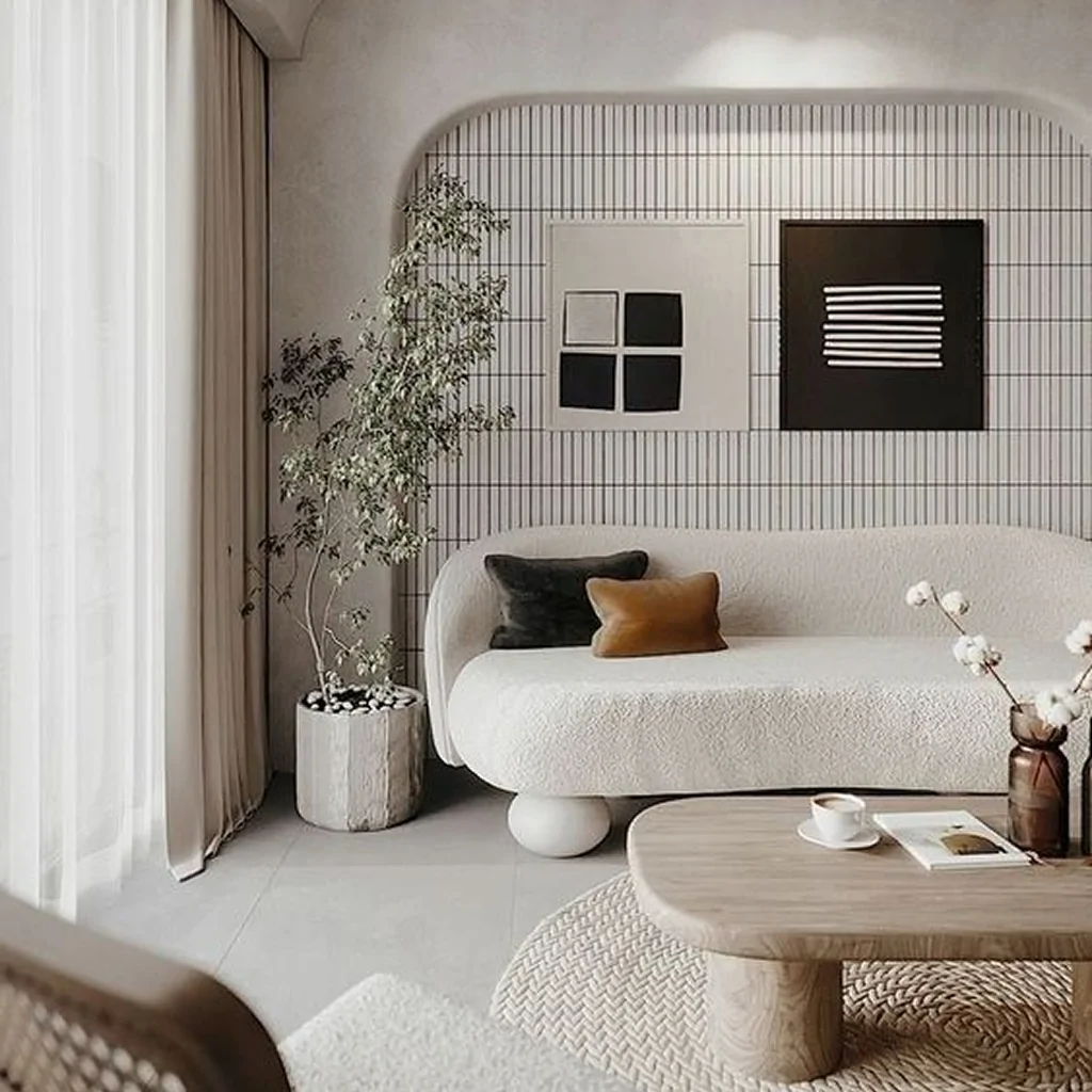 Дизайн вітальні у скандинавському стилі