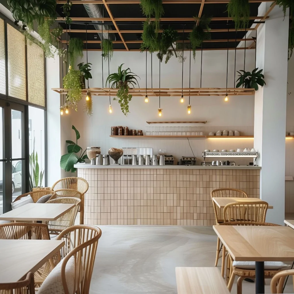 Дизайн кафе у скандинавському стилі
