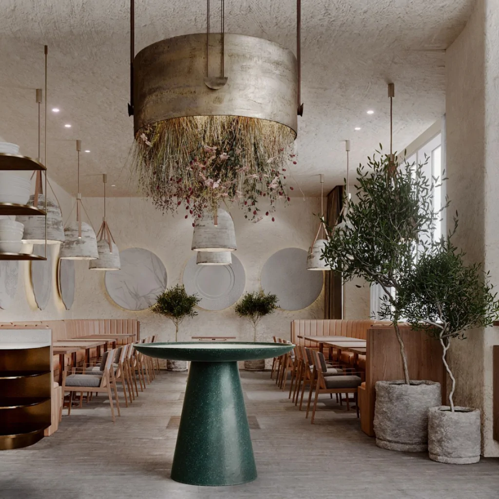 Дизайн ресторану у скандинавському стилі