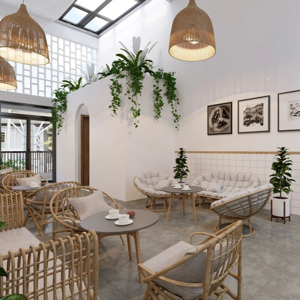 Дизайн-проект кафе у скандинавському стилі