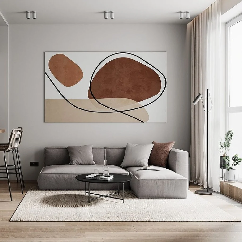 Декор в скандинавском интерьере квартиры