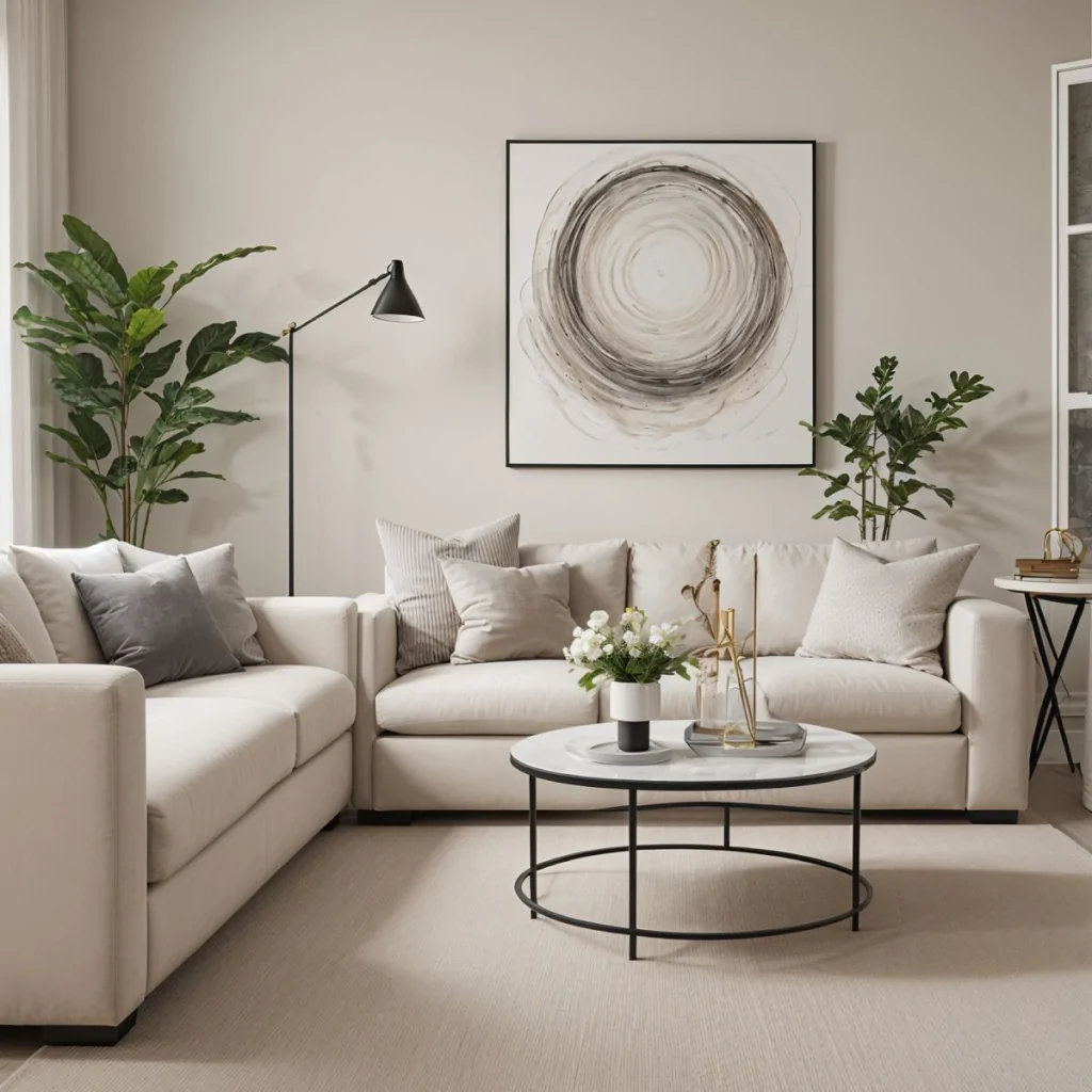 Дизайн интерьера гостиной в скандинавском стиле